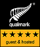 Qualmark 5 Star "Guest & Hosted" Accommodation